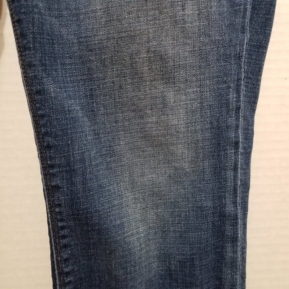 Lucky Brand jeans 8/29 Lolita Capri denim whiskered cropped stretch - Picture 5 of 15